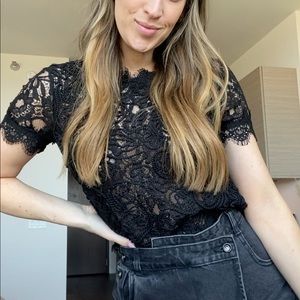 Zara lace top